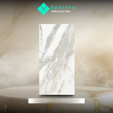 Calacatta Creamo Gloss porcelain tile face